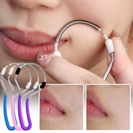 Facial Hair Remover - For Face Lip Hair Removal - Portable, Painless, Manual, Random Color - Spring 