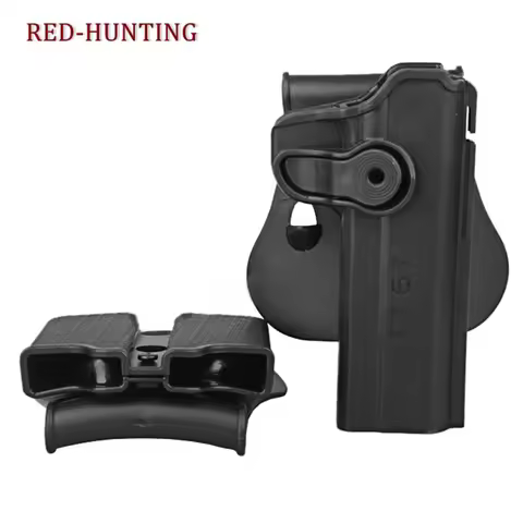 IMI Gun Holster Colt 1911 Magazine Pouch Double Mag Holster Case Tactical Gun Holster for 1911