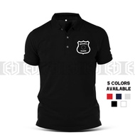 T Shirt Cotton Polo Security Guard T-Shirt Tee Shirts Embroidery Unisex Collar Casual Streetwear Fas