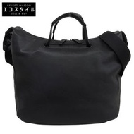 Tomoe NEUTRAL SHL 牛皮單肩包，男士，黑色