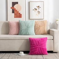 Cushion Cover Soft Long Plush Cushion Covers 45x45cm Throw Pillow Case