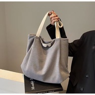 2025 new oblique span shoulder bag large-capacity commuter handbag class canvas bag lightweight shop