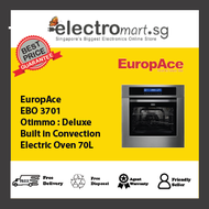 EuropAce EBO 3701 Otimmo : Deluxe  Built in Convection  Electric Oven 70L