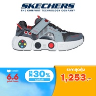 Skechers สเก็ตเชอร์ส รองเท้าเด็กผู้ชาย Boys Gametronix Shoes - 402260L-GYMT Air-Cooled Memory Foam