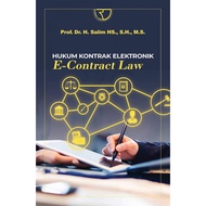ELECTRONIC CONTRACT LAW BOOK E CONTRACT LAW - SALIM HS - RAJAWALI PERS ORIGINAL tw