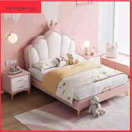 Girl Kids Bed Princess Bed Kids Bed Frame Lightweight Leather Bed bisongmin.sg