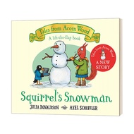 English Squirrel s Snowman The Story of the Oak Grove Squirrel's Snowman Board Book  R82Y
