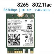 Wireless-AC 8265 Dual Band 2.4G/5Ghz Wifi Bluetooth Wlan For 8265NGW NGFF 802.11ac 867Mbps 2x2 MU-MI
