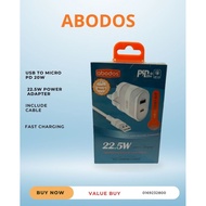 Abodos Charger 22.5W PD20W