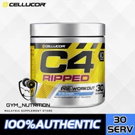 Cellucor C4 Ripped Pre-Workout (30Servings) | Energy Supplement,Pre-Workout,Fat Burn,Energy Drink,C4