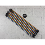 40pcs 20cm 2.54mm Female to Female Cable Wire Pin Connector