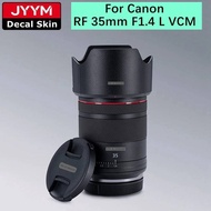 Customized Sticker For Canon RF 35mm F1.4 L VCM Decal Skin Camera Lens Vinyl Wrap Film 35 1.4 35F1.4