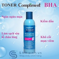 Toner Compliment No Problem giảm viêm mụn 200ml