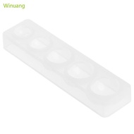 Winu Round Cabochon Pendant Necklace Mould Small Hemisphere Resin Mirror Silicone Mold for DIY  Jewe