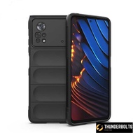 TC For Poco X4 Pro 5G M4 Pro 4G F3 F4 GT Phantom Shield Elasticity Skin Shockproof Rubber Soft TPU F