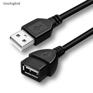 tinchighid USB 2.0 Extension Cable 0.6m/1m/1.5m Wired Data Transmission Line Data Cable Nice