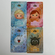 Disney ORIGINAL Tsum Tsum CARD COLLECTION SET FROZEN BUNDLE - Disney Tsum Tsum CARD COLLECTION Cow Play Cow Moo CPCM