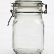 Toples jar tinggi - toples madu - wadah simpan madu- toples kue