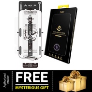 [ 16e / 14 / 13 Pro Max / Pro / Plus ] Hoda Anti-Reflection Full Coverage Tempered Glass Screen Prot