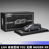 MT 1/64 Honda Civic FD2 MUGEN RR Alloy Diecast Car Model Toy Birthday Gift