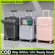 20/24inch Luggage Bag Travel Boarding Travel Luggage Lightweight Suitcase Luggage USB CUP Charging