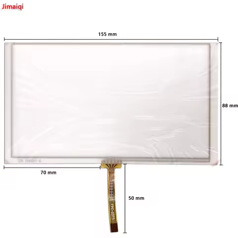 6.2" inch 4lines Blaupunkt new york 830 Resistive Touch Screen for 155mm*88mm Repair GPS Touch scree