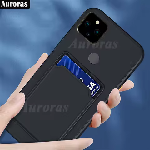 Auroras For Google Pixel 4a 5G Case Luxury Card Slot Wallet Silicone Soft Shell For Google Pixel 4 4