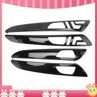 verneBlack Car Interior Door Handle Panel Cover Trim Strip Accessories Component for   W166 ML  2012