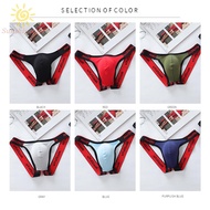 Men Briefs U Convex Plus size Jockstrap Bulge pouch Breathable Stretch