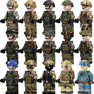 Military Minifigures Model Ornaments Collectibles US Army Special Forces Chinese Army SWAT Minifigur