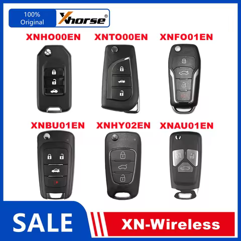 1 Piece XHORSE XN Wireless Universal Remote for Honda/HYUNDAI/Audi/Ford XNHO00EN XNHY02EN XNAU01EN X