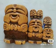 日本北海道木雕人物 置物擺件 詢價9367
