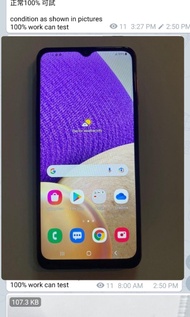 (不議價fixed price) Samsung 三星 Galaxy A34 5G 中階手機電話 phone smart 紫色 purple