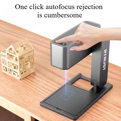 Z3 5W Portable Laser Engraving Machine, Handheld Automatic DIY Laser Marking Printer for Metal, Wood