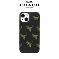 【COACH】iPhone 15 精品真皮手機殼 小恐龍_廠商直送