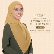 Ariani EMBROIDERY MELUR VOILE Square Collection ( 3C )