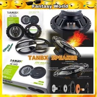 TB TANBX GERMAN TB-1042 4" / TB-1342 5” / TB-1642 6" / TB-6942 6"X9" 3-WAY Car Speaker System Bass C