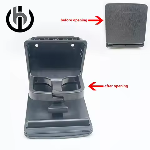 1K0 862 532 F Black Central Console Armrest Rear Cup Drink Holder 1K0862532G For Jetta MK5 5 Golf MK