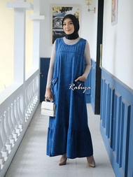 Overall Wanita Terbaru Jumpsuit Jeans Gamis Maxy Dress Outer Wanita No Busui Rok Jeans Qatta Baju Ko