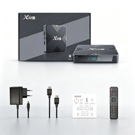 X98H Android 12 TV Box 2GB RAM 16GB ROM Allwinner H618 Quad‑Core 4K Decoding HDR10+ Smart Media Play