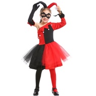 G5097 | Harley quinn costume gotham city harley quinn jester suicide aquad halloween cosplay costume