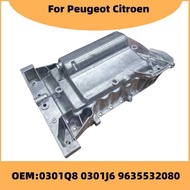 0301Q8 9635532080 Car Parts 2.0 Engine Oil Pan For Peugeot 3008 307 308 408 508 Citroen C5 SHIJIA