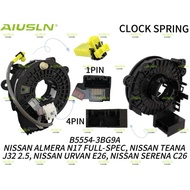 B5554-3BG9A CLOCK SPRING FIT FOR NISSAN ALMERA N17 FULL SPEC, NISSAN TEANA J32 2.5, NISSAN URVAN E26