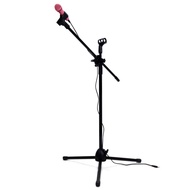 Tripod Holder Mikrofon Dengan Dua Klip - Holder Microphone - Holder Mic - Tripod Mic - Tripod Mikrof