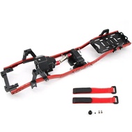 RC AXIAL SCX10 METAL CHASSIS FRAME 313MM WHEELBASE WITH FRONT GEARBOX FOR 1/10 JEEP WRANGLER BODY SH