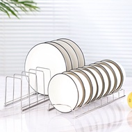 1Pcs Kitchen Stainless Steel Bowl And Dish Drain Rack / Dish Plate Drying Rack Bowl Pot Lid Storage Holder /Utensil Cutlery Drainer Storage Holder