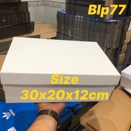 COMBO of 5 SHOE BOXES SIZE 30X20X12CM WHITE
