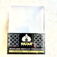 Sultan Sleeve Toploader 25pcs | 35pt | Fits up to 63.5 x 88 mm cards