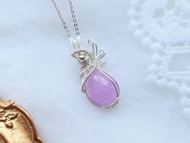 【 希望 】紫鋰輝石純銀吊墜 /聖誕節禮物/交換禮物/閨蜜禮物