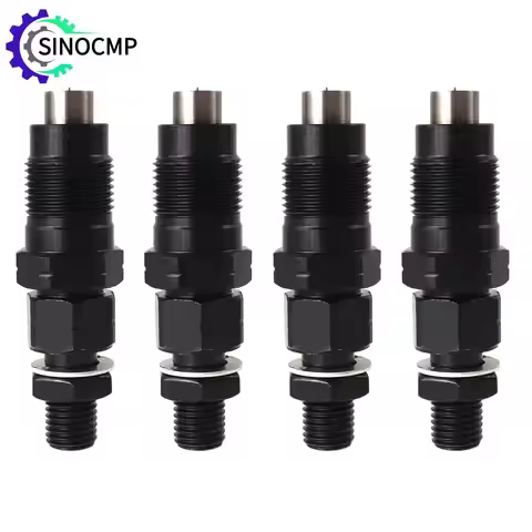 4Pcs Diesel Fuel Injectors 16600-63G21 1660063G21 for Nissan Navara QD32 D22 3.2L Fuel Supply System